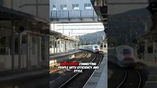 Japan's speed machine: Shinkansen! #curiosity #travel #transport