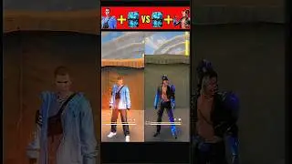 J.Biebs + Vest Lv. 4 VS Hayato + Vest Lv. 4 || Power Of Chacter 🥵 #shorts #freefire #viral
