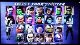 Westcoast Warzone 3 UMK3 Tournament McNasty vs OnlineTony [Grand Finals]