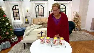 Surf's Up Set of 2 Holiday 16oz Paint Candles on QVC