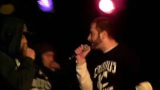Canibus in (Brooklyn NYC) Southpaw.  Jaecyn Bayne and M 80 performing.