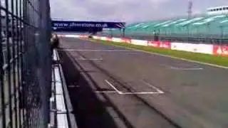 Spyker F1 car testing at Silverstone
