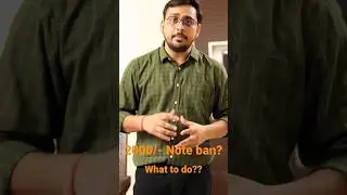 2000 note ban? 🤔 what to do? how to exchange?