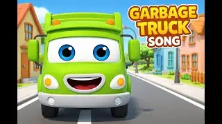 Garbage Truck Song 🚛 | Clean Up Song for Kids | Preschool Learning Song