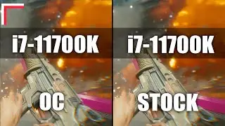 Intel Core i7-11700K OC vs i7-11700K Stock &mdash; Тест в 8 играх! [1080p, 1440p]