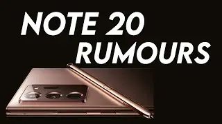 Samsung Galaxy Note 20 Rumours