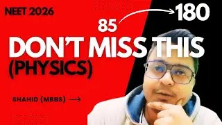 TOP 5 *HACKS* for Physics | NEET 2026 #neet #physics