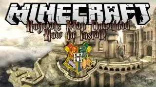 Minecraft Hogwarts Map Download! - How to Install /w Texturepack (1.8 Updated)