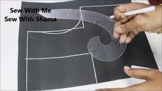 Perfect Armhole/Neckline/Shoulder Making For Churidar & Kurti (DIY)-Tamil