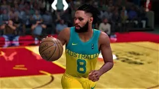 NBA 2K20 Roster Fiba World Cup 2019 - USA VS AUSTRALIA - Simulation