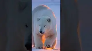 Polar Bear  | King of the Arctic | Amazing Wildlife Facts #nature #viral #trending #youtubeshorts