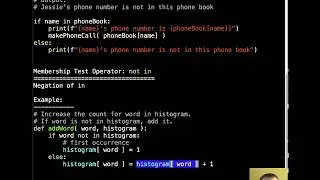 in Operator (Dictionaries)