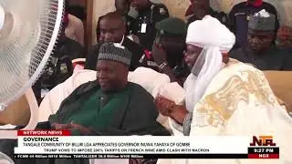 Peace and Development in Focus: Tangale Community Visits Bauchi Government House