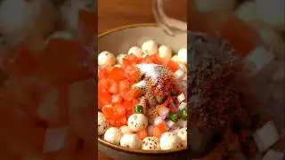 Crispy Fried Makhana Chaat | Healthy & Quick Snack Recipe #healty Snack #ytshorts #eveningsnacks