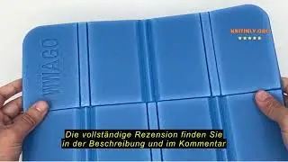 Produktbewertung: Zhongtou 3 St&uuml;ck Faltbares Sitzkissen Outdoor Wetterfest Thermo Sitzunterlage Isol