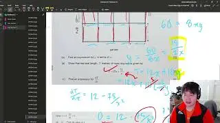 IB Math AA SL M25 Paper 1 TZC: Do not write a paper post-workout