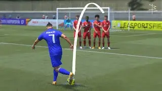 FIFA 21 - Rabona Free Kick Tutorial