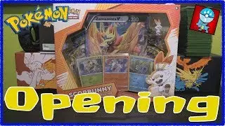 Pokemon TCG: Opening A Scorbunny Galar Collection Box!