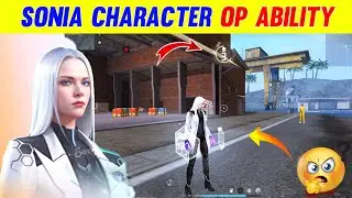 Sonia Character Ability Test  | New Character In Free Fire