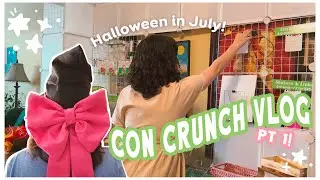 Halloween In July! 🎃 [ CON&nbsp;CRUNCH&nbsp;VLOG ] pt.1