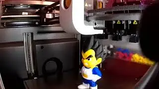 DragonBallZ Vegeta on Snapmaker U1