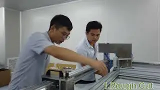 Smart PDLC film Cutting and Making Busbar