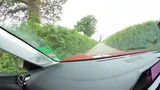 360 Timelapse Driving Waterman's Arms Ashprington To Totnes, England, June 2023