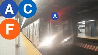 (A) (C) (F) Trains at Jay street-metrotech