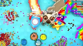 That Escalated 😱🐍 Rocket Boy Skin → 52,000+ SCORE 🔥 || DS worms
