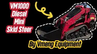 New Vmeng VM1000 Diesel Mini Skid Steer 