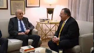 Meeting with Druze Community Leader, Walid Joumblatt, in Beirut