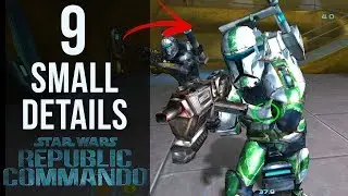 9 SMALL Details in Star Wars: Republic Commando