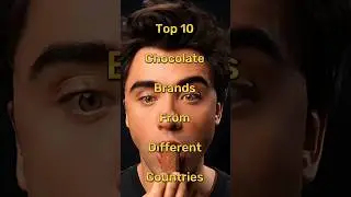 Top 1 most popular chocolate brands from different countries 🍫 #shorts