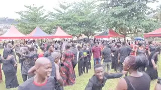 the last show at Kojo Antwi father's funeral