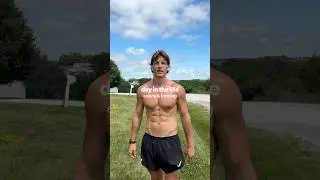 Run, work, eat, hydrate, lift, eat, eat, sleep. Do it all over again.