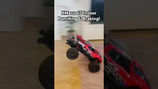 XMaxx 6S Indoor Punch & Brake! #traxxas #xmaxx #rccar #monstertruck #punch #brake