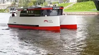 This is Europe&rsquo;s first electric boat to shuttle the public on a river. But will it be used?