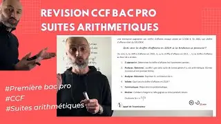 🎓 Préparer son CCF Bac Pro mathématiques - Suites arithmétiques