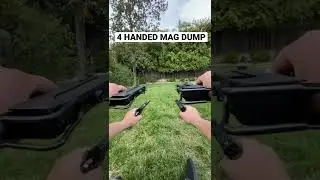 Quad Wield Full Auto Mag Dump!