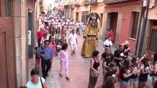 Trobada Gegantera a la F.M. de Ponts