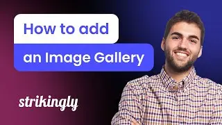 How to add an Image Gallery to Strikingly