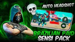 BRAZILIAN 🇧🇷 SECRET REVEAL 🤯✅ | HOW TO USE PAID SENSI 😨💯 | SENSITIVITY SETTINGS ⚙️🔥100% WORKING ✅