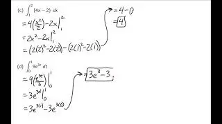 Business Calculus - The Fundamental Theorem of Calculus