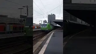 Abfahrt Flixtrain ➡️ Leipzig HBF in Essen HBF #vectron #br193 #flixtrain #leipzig