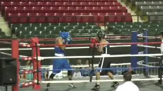 Julian Macedo - In the blue corner-- Sammy Burke Boxing Las Cruces PAL