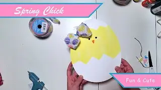 Fun & Cute Spring Chick | Dollar Store Craft