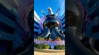 Giant Ursula! Disney&rsquo;s Art of Animation! The Little Mermaid! #disney #disneyresort #thelittlemermaid