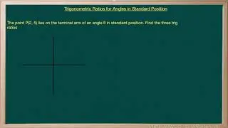 WCLN - Math - Trig Example 2-point the terminal arm