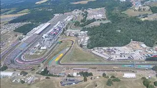Formula 1 Hungaroring helicopter flight great view at the F1 track