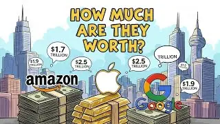 How Much Are Amazon, Apple & Google Really Worth? | Incredible Company Valuations Explained